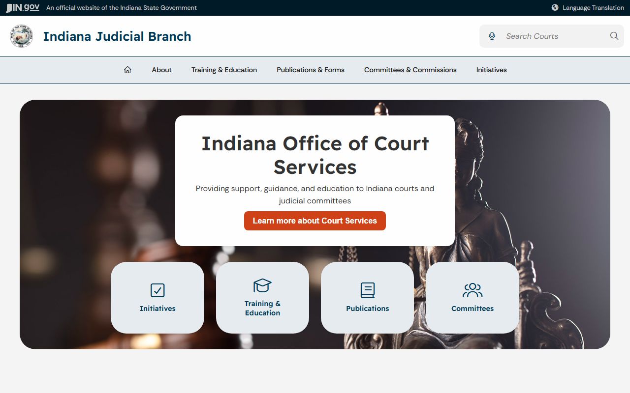 Parke County Clerk Indiana Office of Court Services